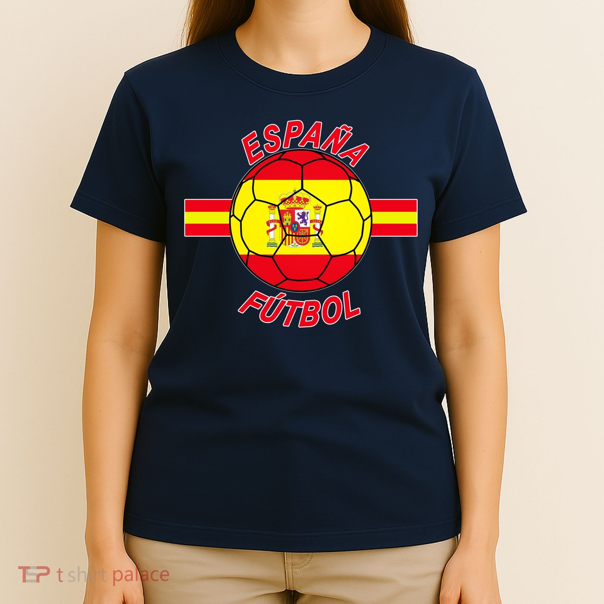 Espana Futbol Spain Soccer Logo T-Shirt