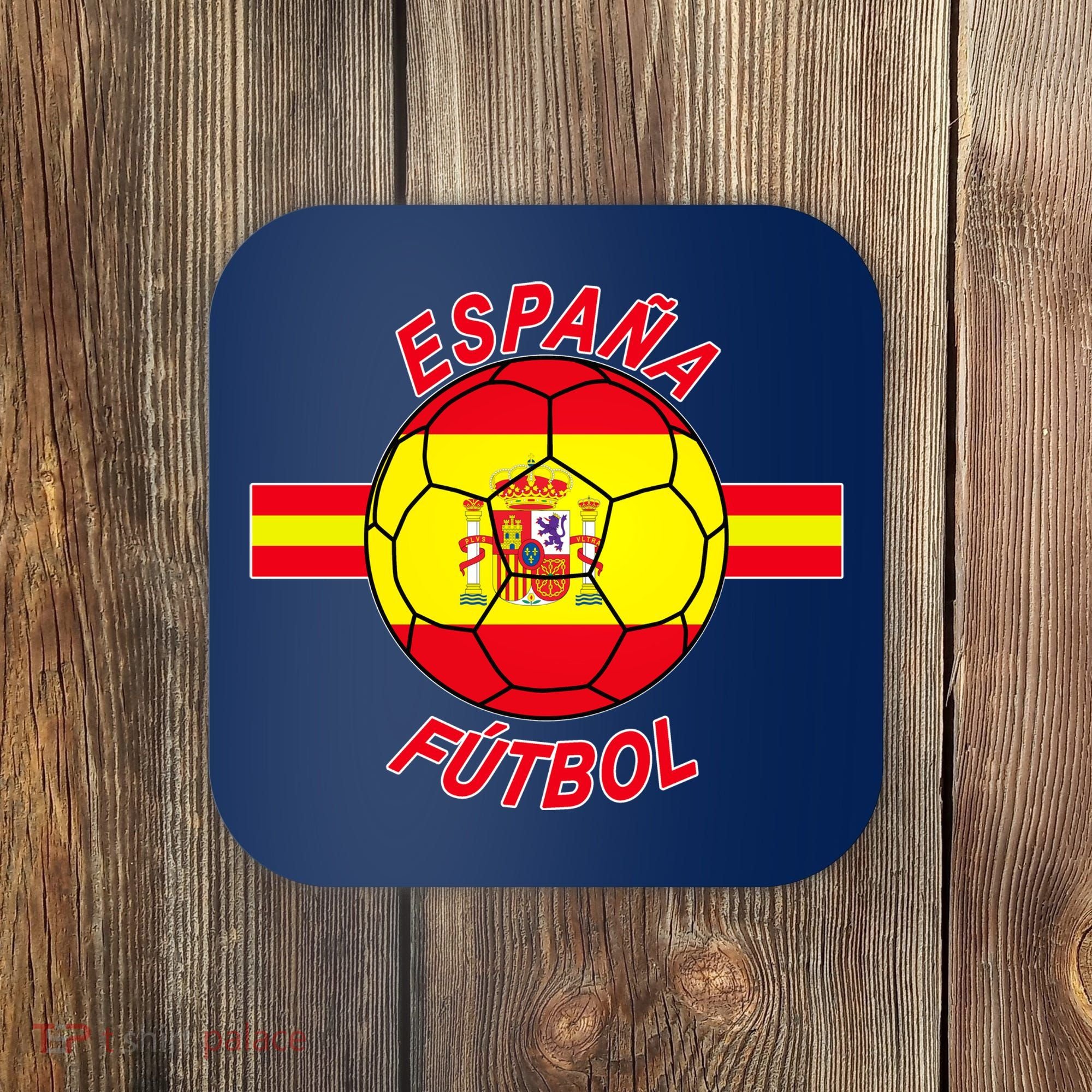 Espana Futbol Spain Soccer Logo Coaster