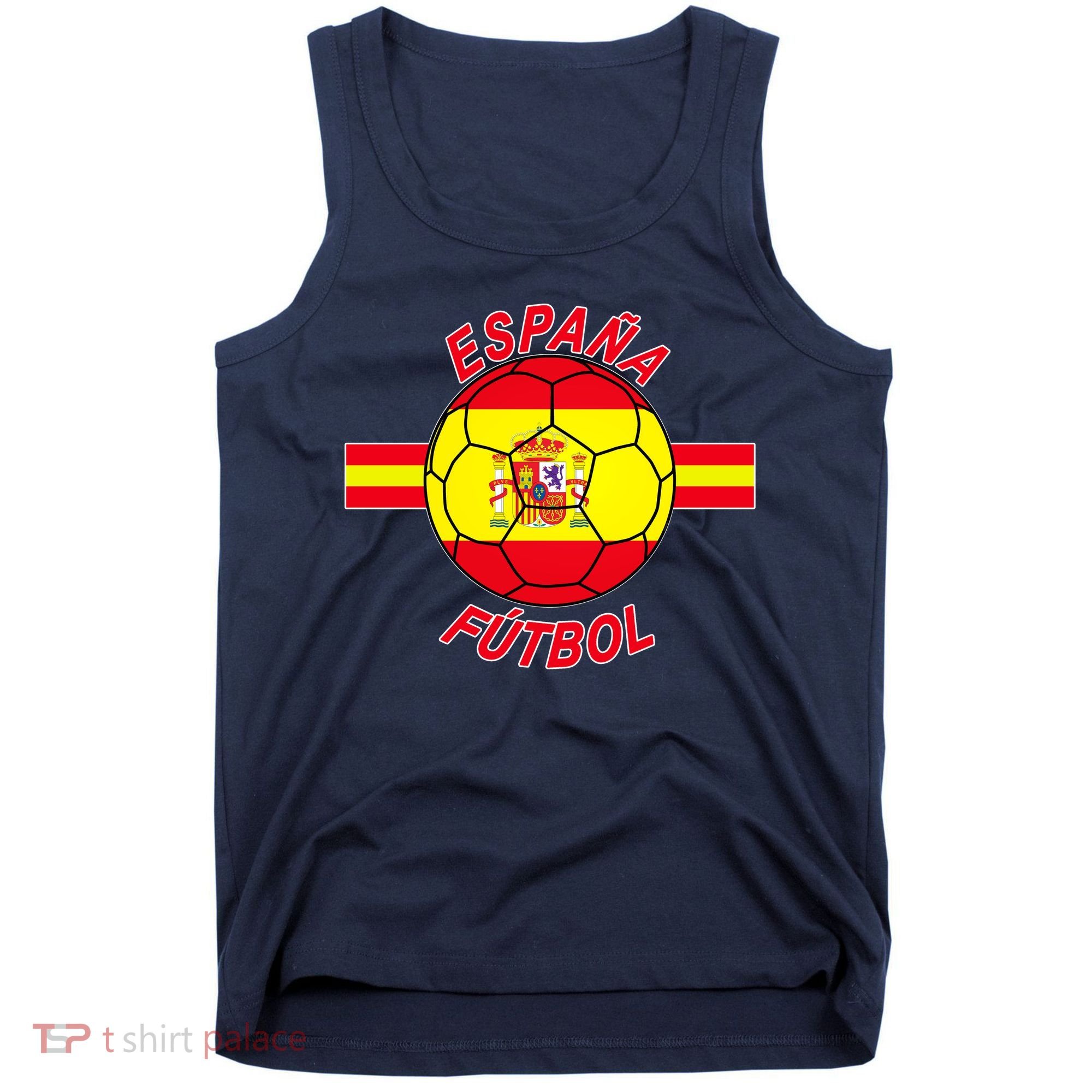 Espana Futbol Spain Soccer Logo Tank Top