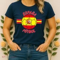 Espana Futbol Spain Soccer Logo Women's T-Shirt thumb 2