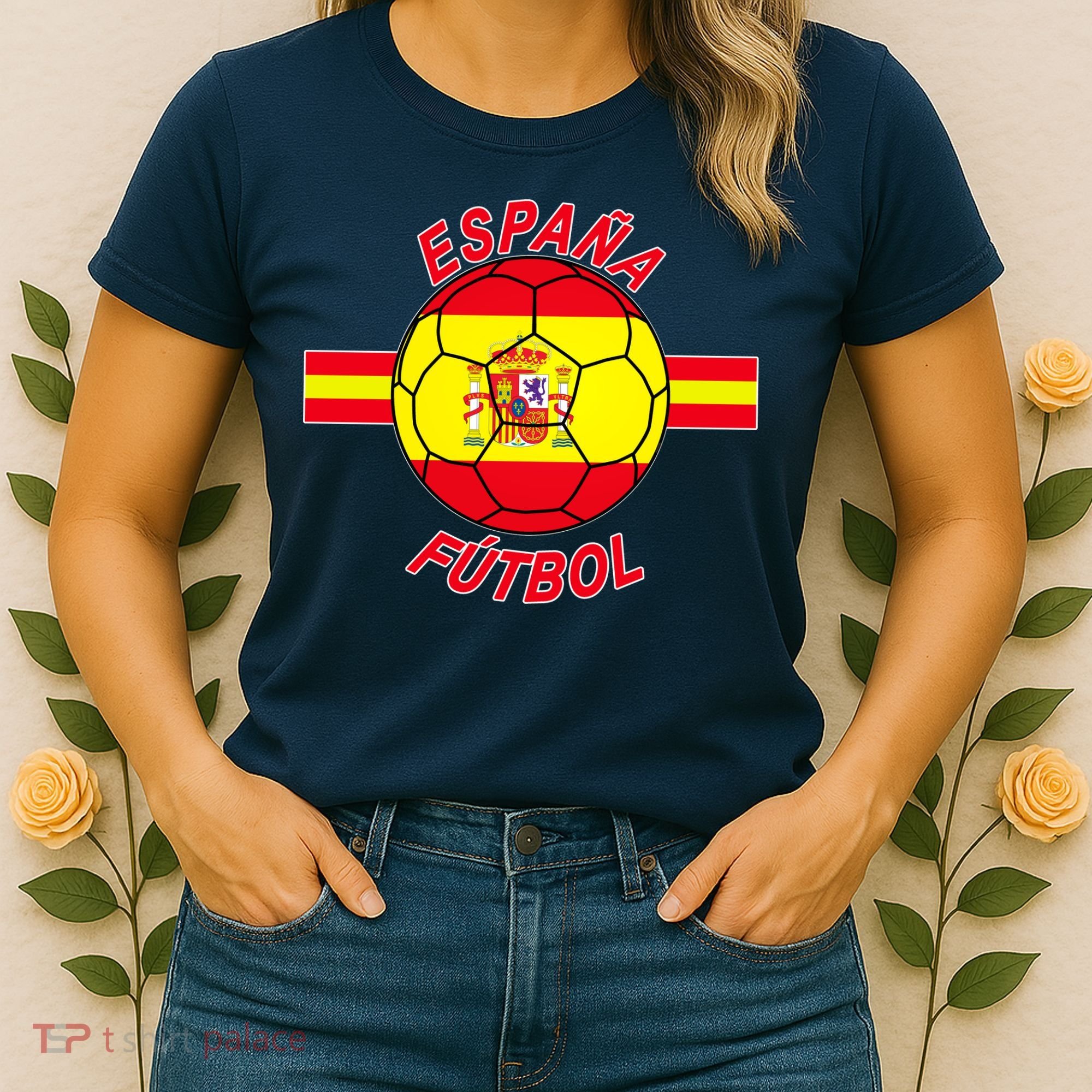 Espana Futbol Spain Soccer Logo Women's T-Shirt