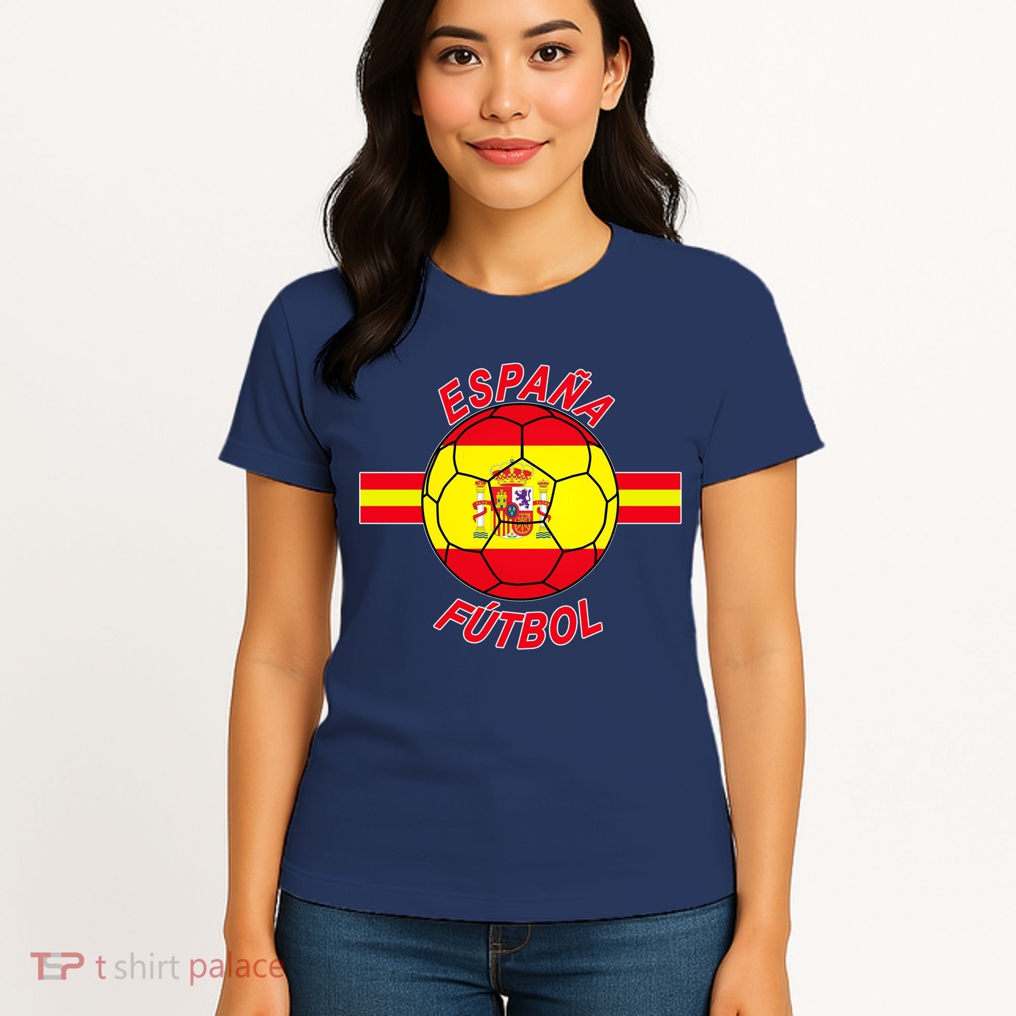 Espana Futbol Spain Soccer Logo Women's T-Shirt
