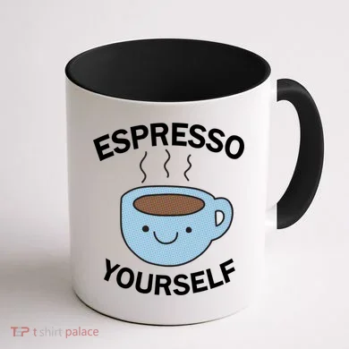 Espresso Yourself Coffee Mug back