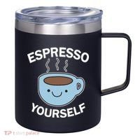Espresso Yourself 12oz Stainless Steel Coffee Mug thumb 0