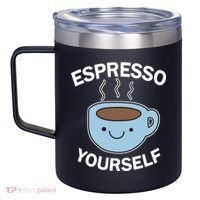 Espresso Yourself 12oz Stainless Steel Coffee Mug thumb 2