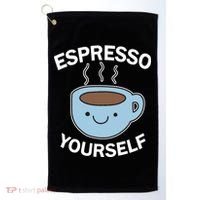 Espresso Yourself Golf Towel thumb 0
