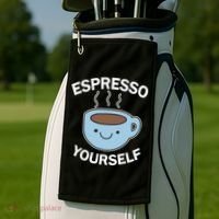 Espresso Yourself Golf Towel thumb 2