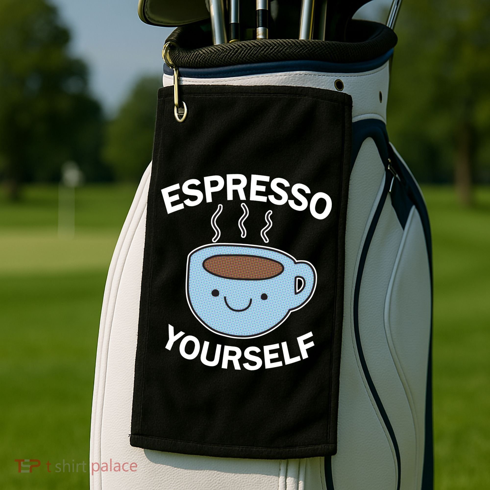 Espresso Yourself Golf Towel