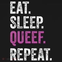 Eat Sleep Queef Repeat Queef Inappropriate Queefing Joke Backpack thumb 2