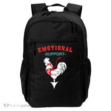 Emotional Support Rooster Funny  Backpack