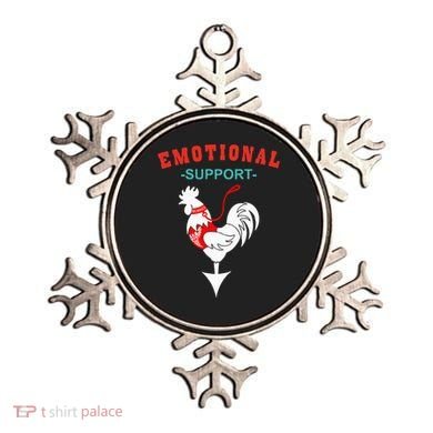 Emotional Support Rooster Funny  Ornament