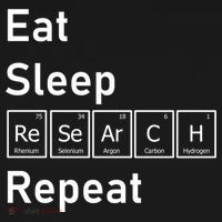 Eat Sleep Research Repeat Funny Science Chemistry Nerd Gift Doggie Tank thumb 4