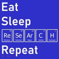 Eat Sleep Research Repeat Funny Science Chemistry Nerd Gift Baby Bodysuit thumb 2