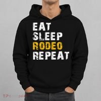 Eat Sleep Rodeo Repeat Hoodie thumb 0