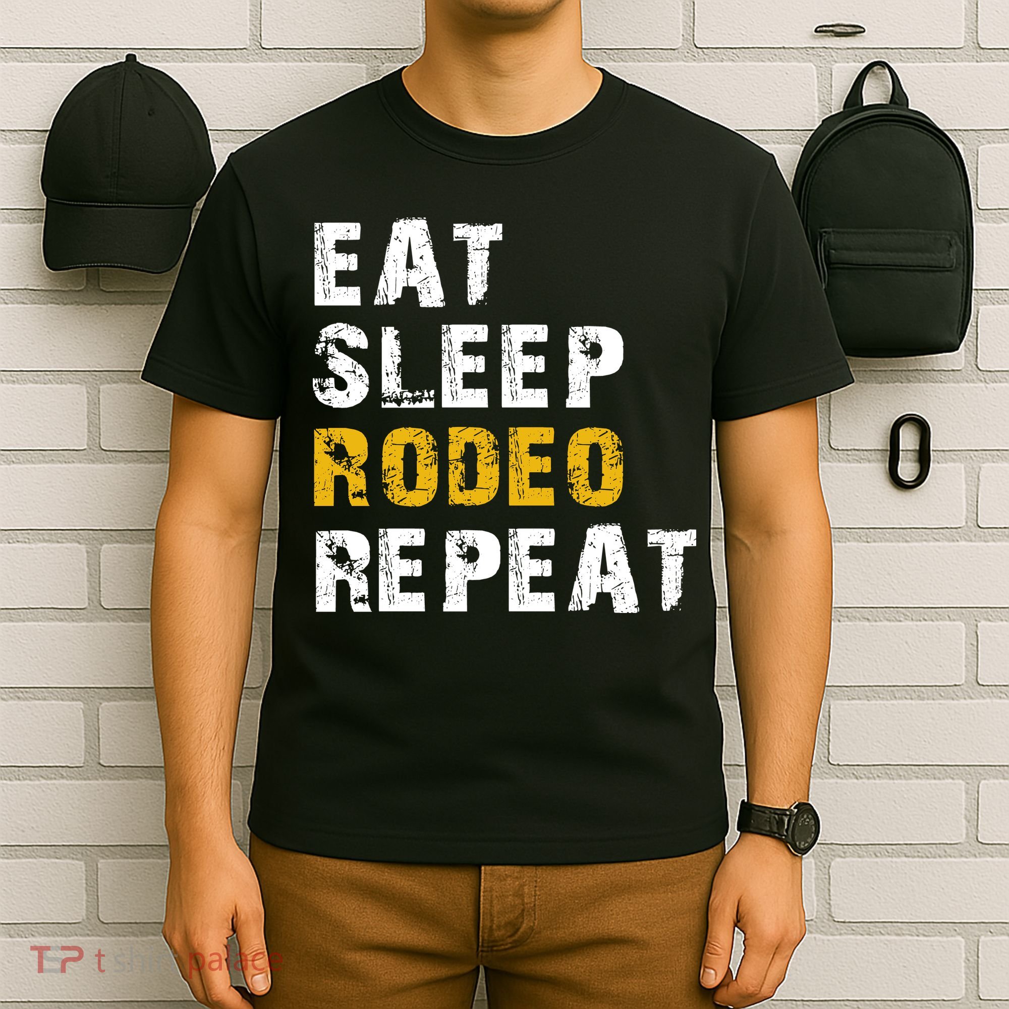 Eat Sleep Rodeo Repeat T-Shirt