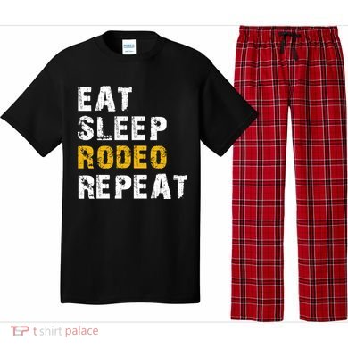 Eat Sleep Rodeo Repeat Pajama Set