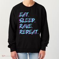 Eat Sleep Rave Repeat Women's Sweatshirt thumb 0