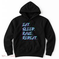 Eat Sleep Rave Repeat Hoodie thumb 0