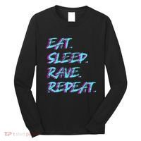 Eat Sleep Rave Repeat Long Sleeve Shirt thumb 0
