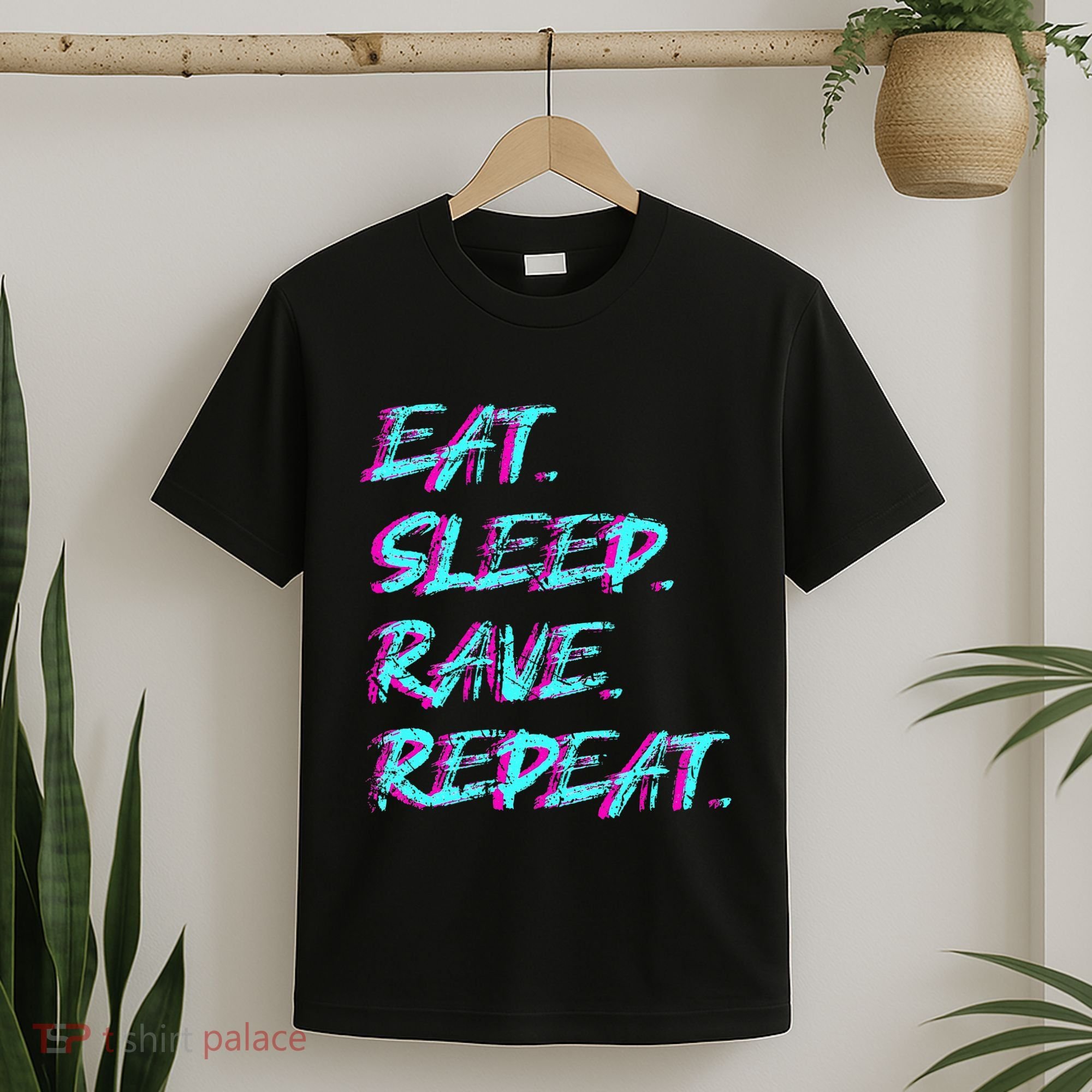 Eat Sleep Rave Repeat T-Shirt