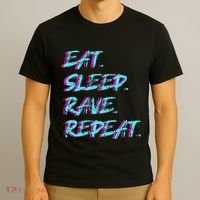 Eat Sleep Rave Repeat T-Shirt thumb 3