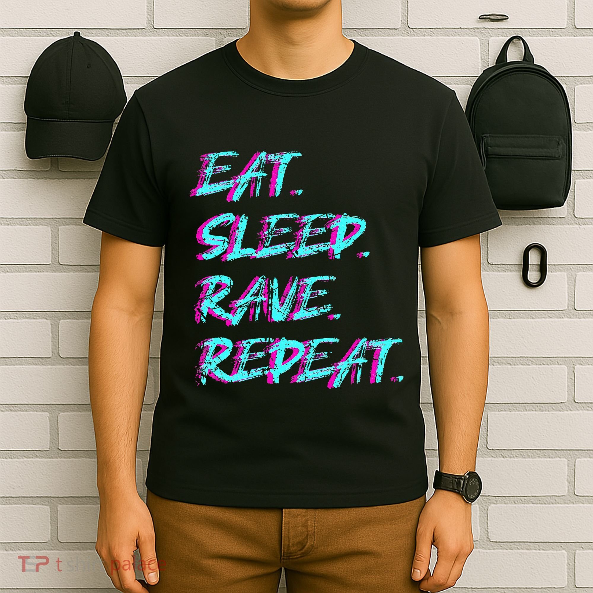 Eat Sleep Rave Repeat T-Shirt