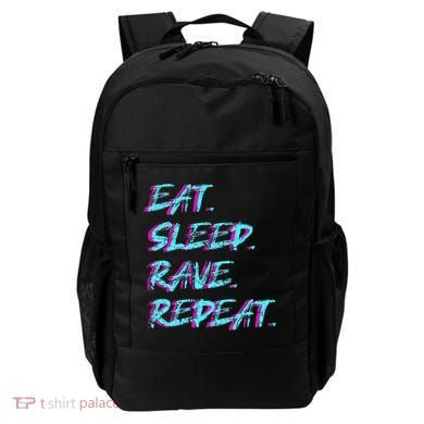 Eat Sleep Rave Repeat Backpack