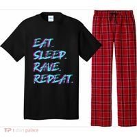 Eat Sleep Rave Repeat Pajama Set thumb 0