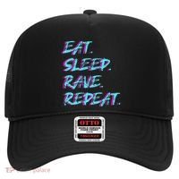 Eat Sleep Rave Repeat Hat thumb 0