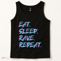 Eat Sleep Rave Repeat Tank Top thumb 2