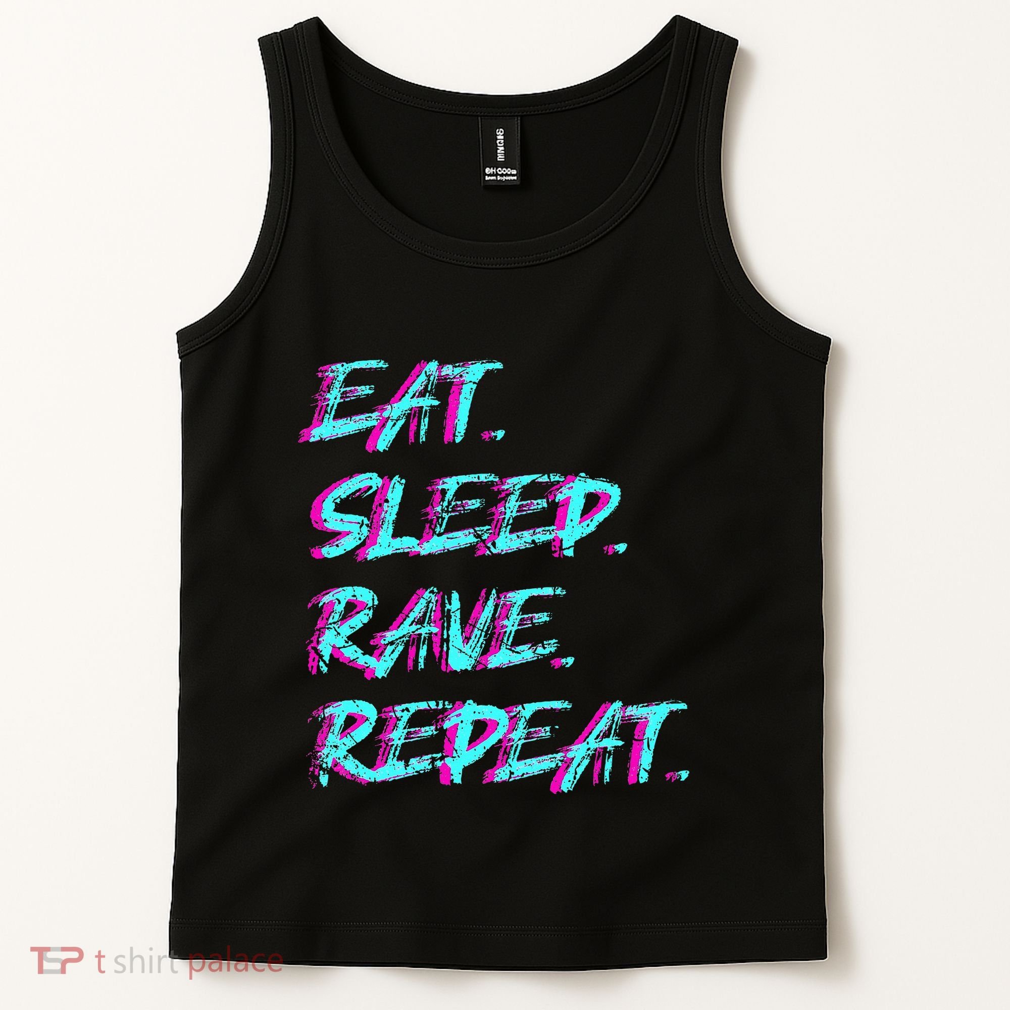 Eat Sleep Rave Repeat Tank Top