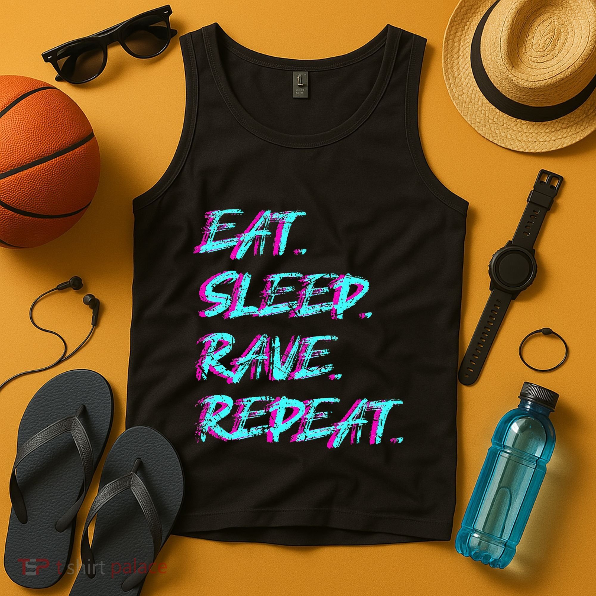 Eat Sleep Rave Repeat Tank Top