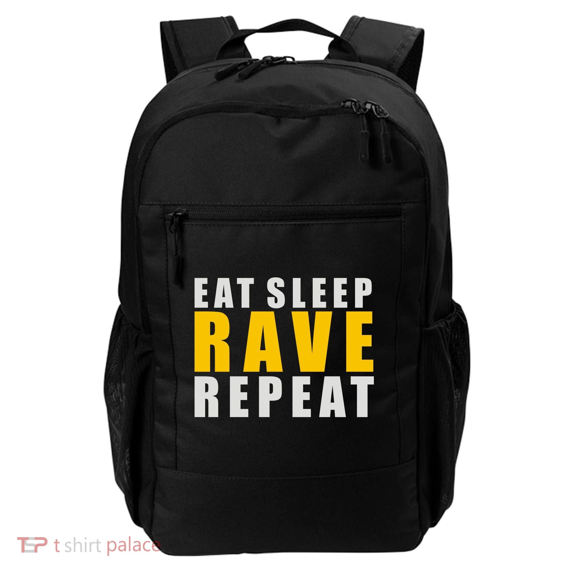 EAT SLEEP RAVE REPEAT Backpack