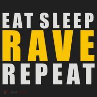 EAT SLEEP RAVE REPEAT Tumbler thumb 3