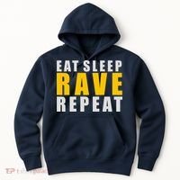 EAT SLEEP RAVE REPEAT Hoodie thumb 0