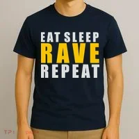 EAT SLEEP RAVE REPEAT T-Shirt thumb 3