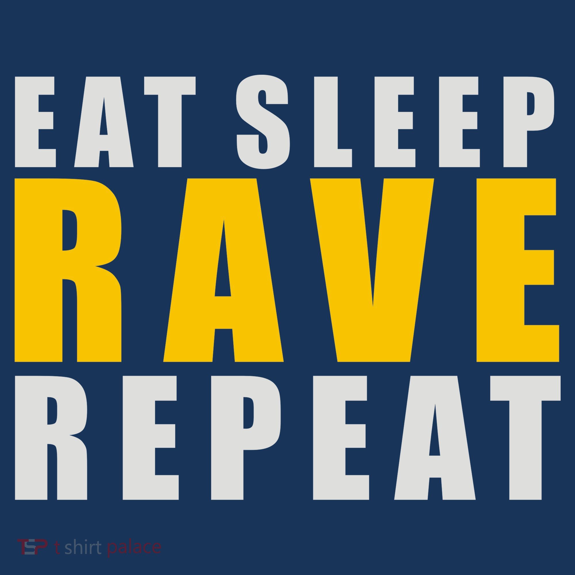 EAT SLEEP RAVE REPEAT Women's Tank Top