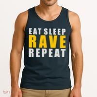 EAT SLEEP RAVE REPEAT Tank Top thumb 3