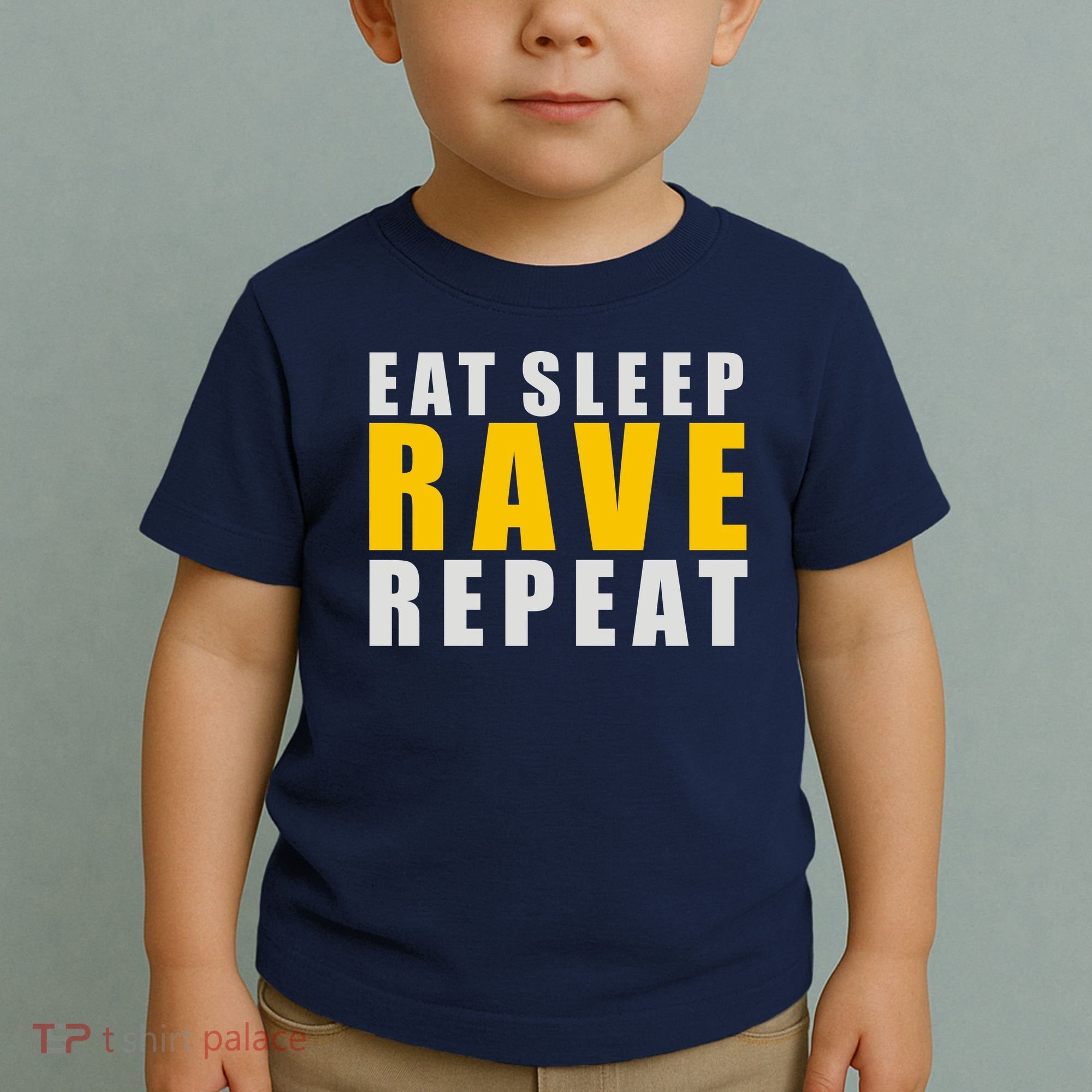EAT SLEEP RAVE REPEAT Toddler T-Shirt