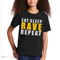 EAT SLEEP RAVE REPEAT Kids T-Shirt thumb 2