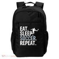 Eat Sleep Soccer Repeat - Soccer Graphic Backpack thumb 0