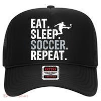 Eat Sleep Soccer Repeat - Soccer Graphic Hat thumb 0