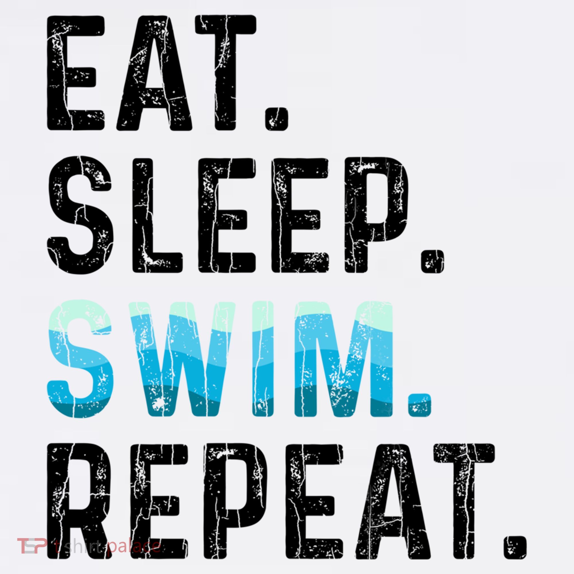 Eat Sleep Swim Repeat Funny Swimmer Swimming Player Graphic Gift Sweatshirt