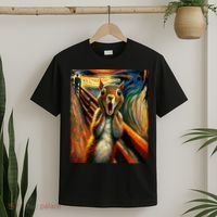 Expressionist Scream Squirrel Lovers Artistic Squirrel T-Shirt thumb 2