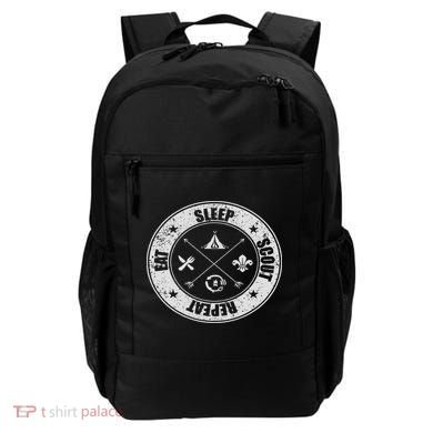 Eat Sleep Scout Repeat Scouting Lover Survival Backpack