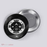Eat Sleep Scout Repeat Scouting Lover Survival Button thumb 0