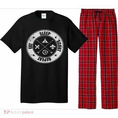 Eat Sleep Scout Repeat Scouting Lover Survival Pajama Set
