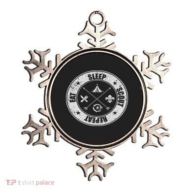 Eat Sleep Scout Repeat Scouting Lover Survival Ornament