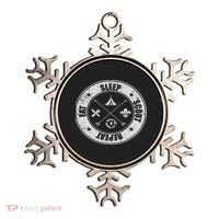 Eat Sleep Scout Repeat Scouting Lover Survival Ornament thumb 0