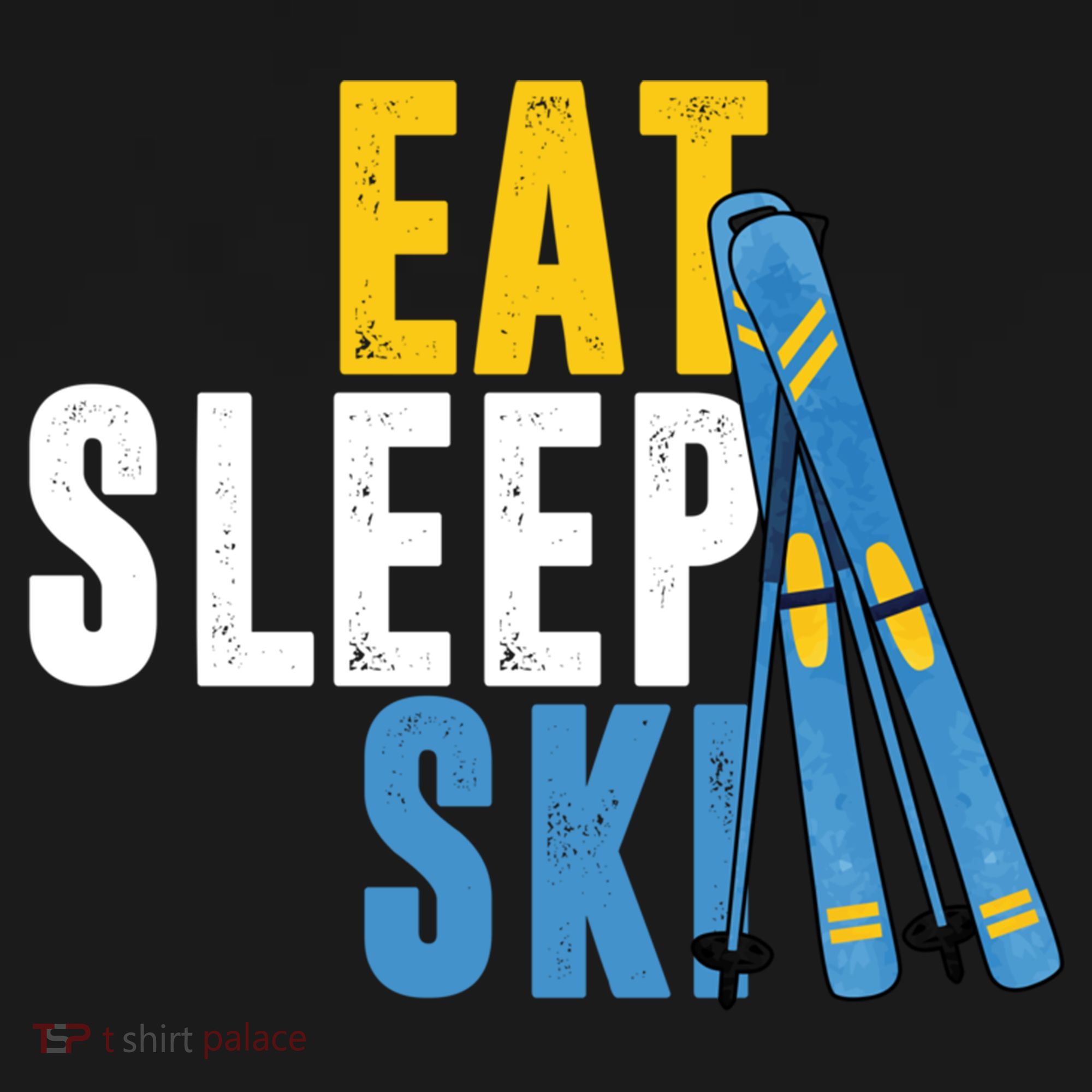 Eat Sleep Ski Skiing Winter Sports Mountain Skier Gift Women's Hoodie